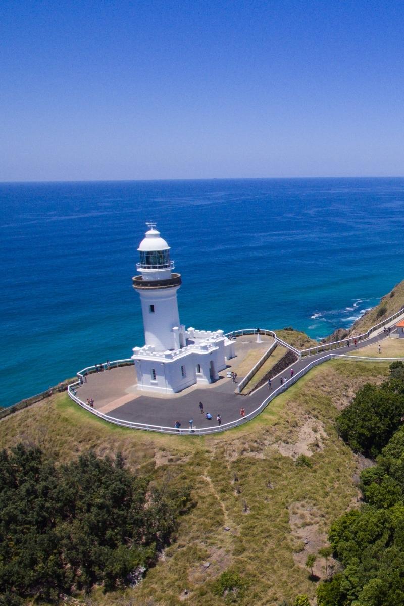 byron bay lighthouse view