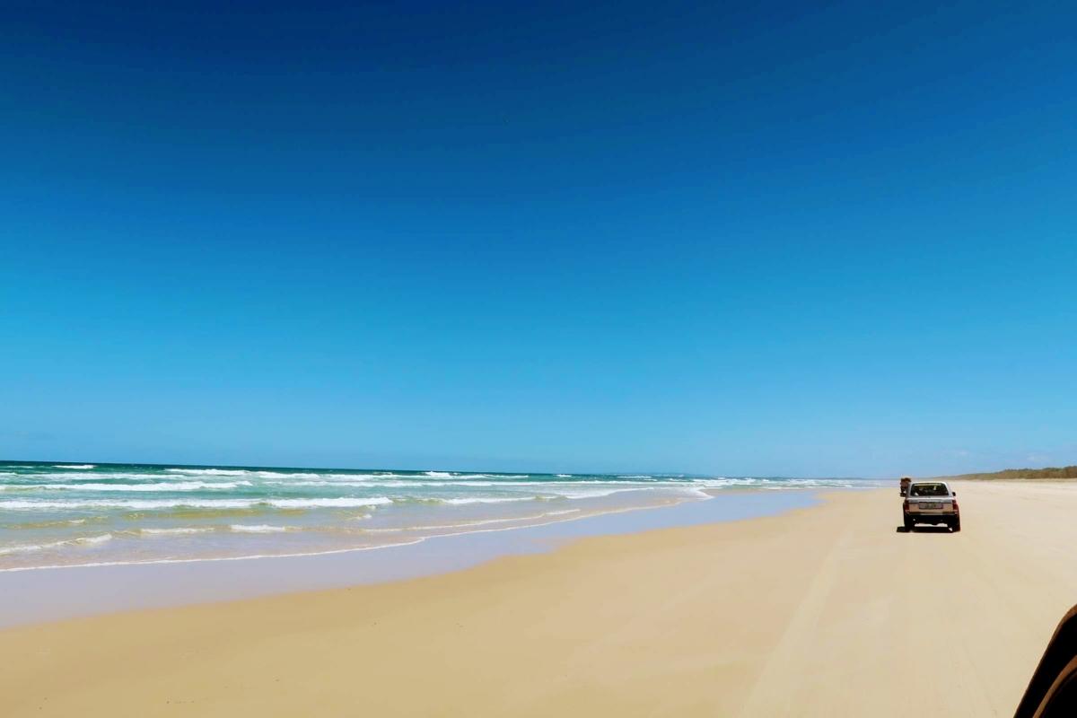 fraser island beach sand island
