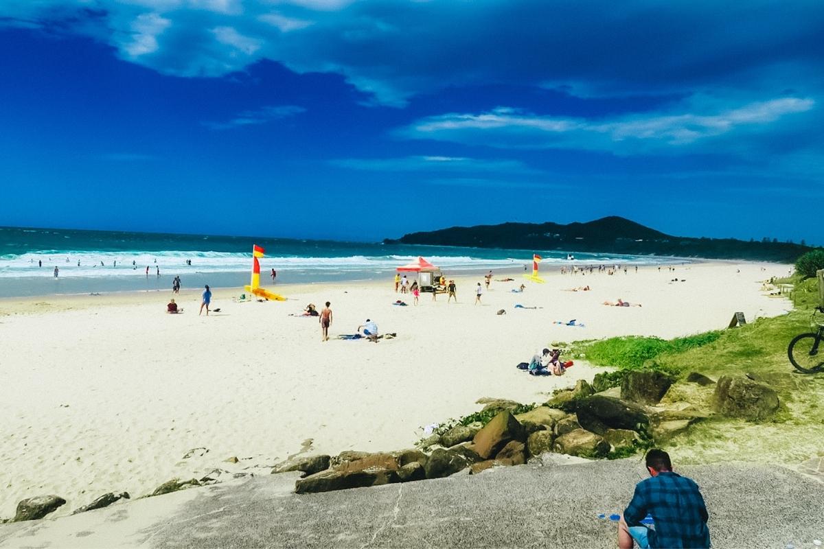 beach in byron bay