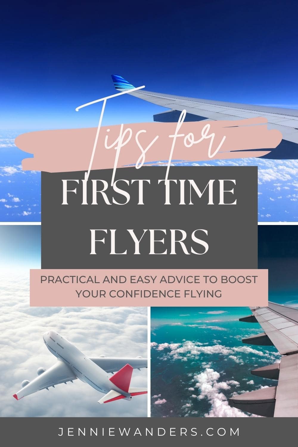 TIPS FOR FIRST TIME FLYERS PIN