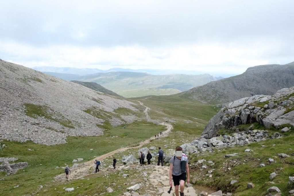 Scafell Pike from Langdale